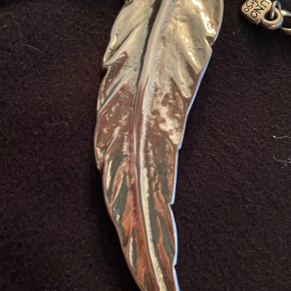 Uno de 50 silver and brown leather choker - Picture 6 of 6